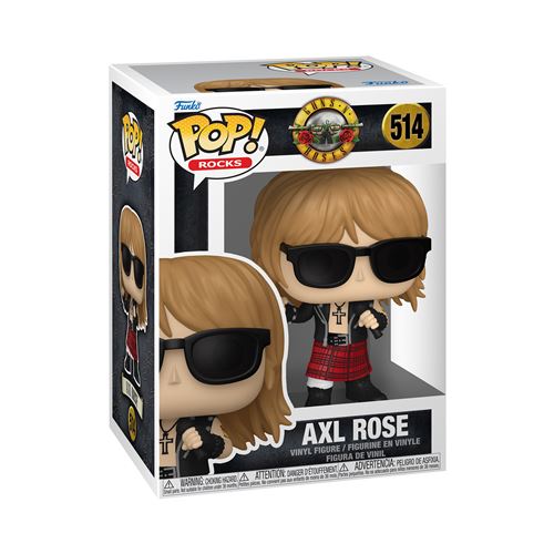 Funko POP Rocks Guns N' Roses Axl LaLD - vue 9
