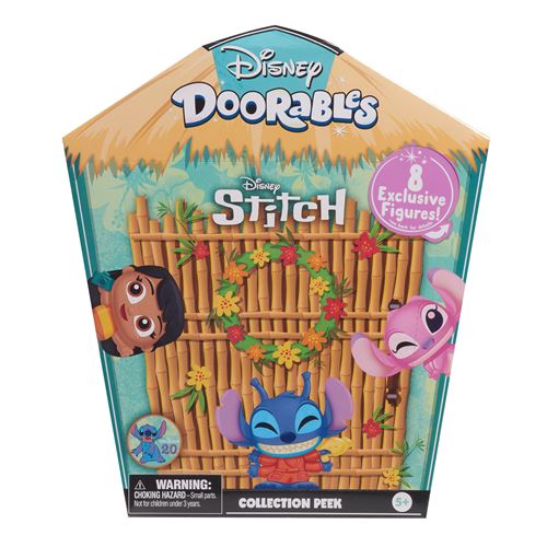 Pack 8 figurines exclusives Doorables Stitch Collector