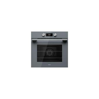 FOUR Niche 600-MF (8 f) Pyrolyse/Hydroclean, couleur Stone grey -70L Cl énergétique A+-Ecran TFT4, 1 rails télescopiques, SoftClose,   Grill Rabattable-Resistance annulaire- Porte froide 4 verres démontables  Dim d'encastrement HxLxP(mm)570x560x537