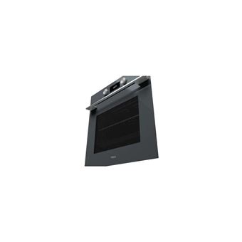 FOUR Niche 600-MF (8 f) Pyrolyse/Hydroclean, couleur Stone grey -70L Cl énergétique A+-Ecran TFT4, 1 rails télescopiques, SoftClose,   Grill Rabattable-Resistance annulaire- Porte froide 4 verres démontables  Dim d'encastrement HxLxP(mm)570x560x537