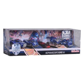 Coffret de 5 voitures Majorette Alpha Mods Police