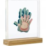 Cadre transparent 4 empreintes Baby Art Family Touch