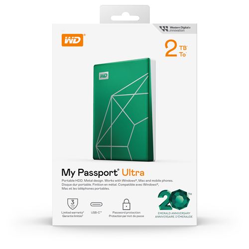 Disques durs externes WD My Passport Ultra