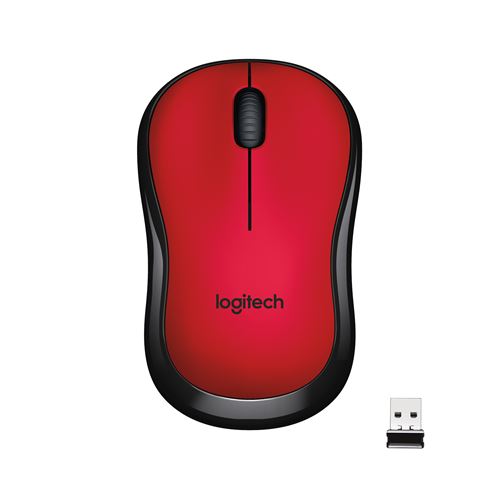 Logitech M590 - souris sans fil silencieuse - rouge