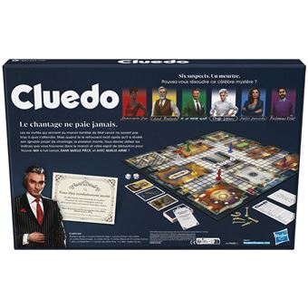 Jeu classique Hasbro Gaming Cluedo