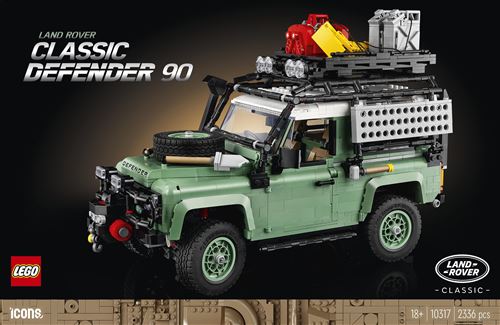 Lego Icons Lego® Icons 10317 Land Rover Classic Defender 90 Exclusivité Fnac