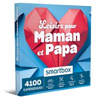 Coffret cadeau SmartBox Loisirs pour Maman et Papa