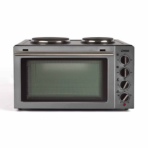 Mini Four Livoo Doc211 Avec Plaques Électriques 1400 W Gris