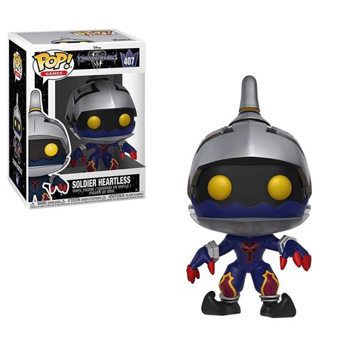 KINGDOM HEARTS 3-BOBBLE HEAD POP N°407-SOLDIER HEARTLESS