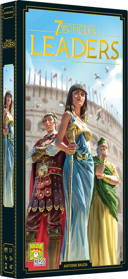 Jeu de Société Asmodee 7 Wonders Leaders Ext. – Extension Stratégique pour 3 à 7 Joueurs - vue 5