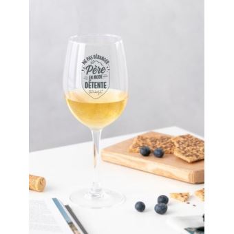 Verre à vin Mr. Wonderful Père en mode détente