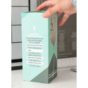 Verre à vin Mr. Wonderful Père en mode détente