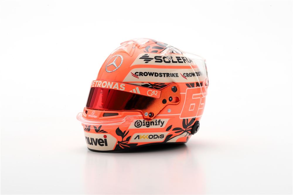 Modèle réduit Helmet George Russell - Mercedes-amg Petronas F1 Team Modèle réduit Helmet George Russell - Mercedes-amg Petronas F1 Team