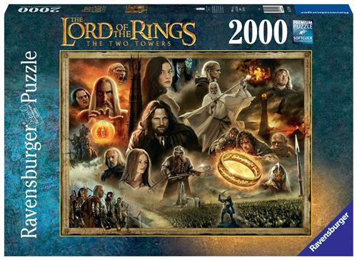 Puzzle Ravensburger The Lord Of The Rings The Two Towers 2000 Pièces