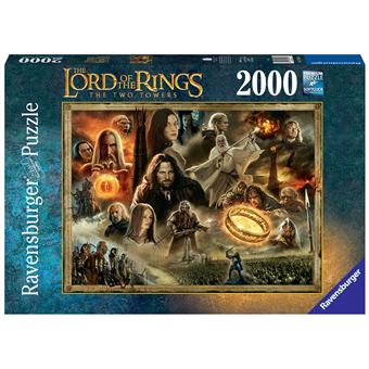 PUZZLE 2000P LES 2 TOURS / LE SEIGNEUR DES ANNEAUX