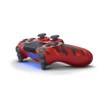 Manette Sony Dualshock 4 Camouflage Rouge