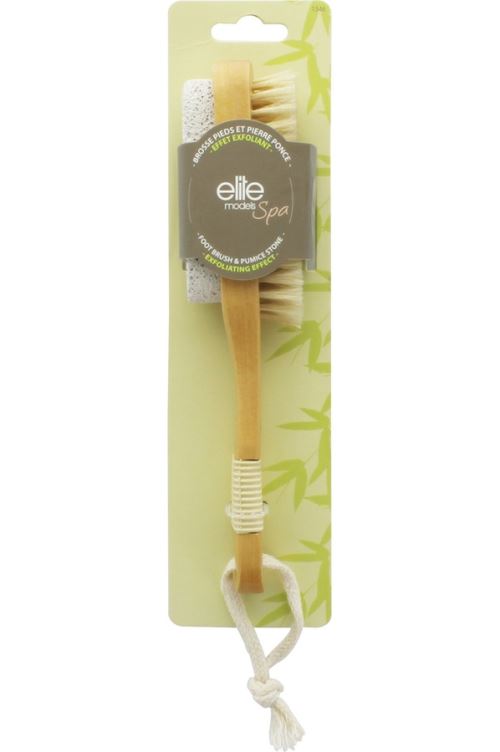 Brosse pieds et pierre ponce 2 en 1 Elite Models Spa