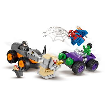 LEGO® Marvel 10782 Le combat des camions Hulk contre le Rhino