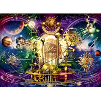 Puzzle 500 Pièces Ravensburger Système solaire doré