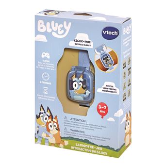 La Montre Vtech Jeu intéractive de Bluey Bleu