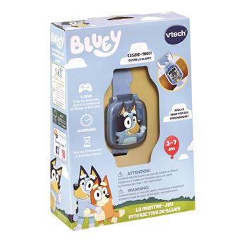 La Montre Vtech Jeu intéractive de Bluey Bleu