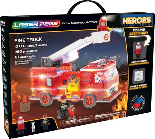 laser pegs fire truck 12 in 1