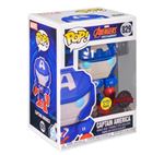 Figurine Funko Pop Marvel Avengers MechStrike Captain America Glows in the dark