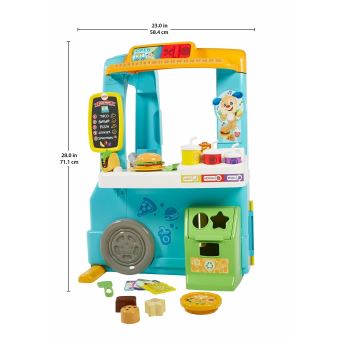 Jeux d'éveil Fisher Price Le camion restaurant de Puppy