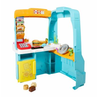 Jeux d'éveil Fisher Price Le camion restaurant de Puppy