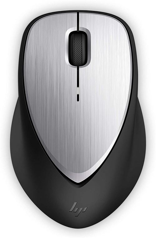 HP Envy 500 Draadloze Oplaadbare Muis Zwart en Zilver