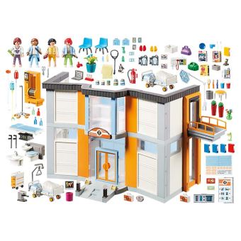 Playmobil City Life 70190 Hôpital aménagé