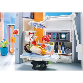 Playmobil City Life 70190 Hôpital aménagé