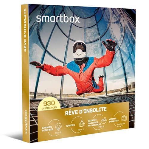 Coffret cadeau SmartBox Rêve d insolite