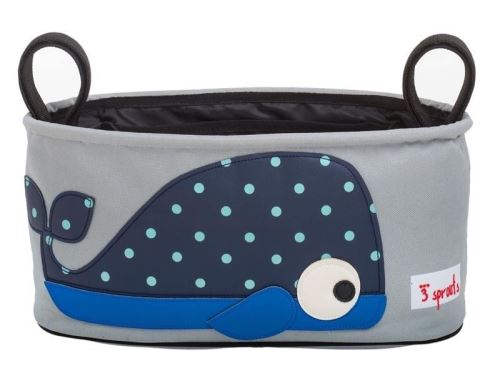 Sac pour poussette 3 Sprouts Baleine