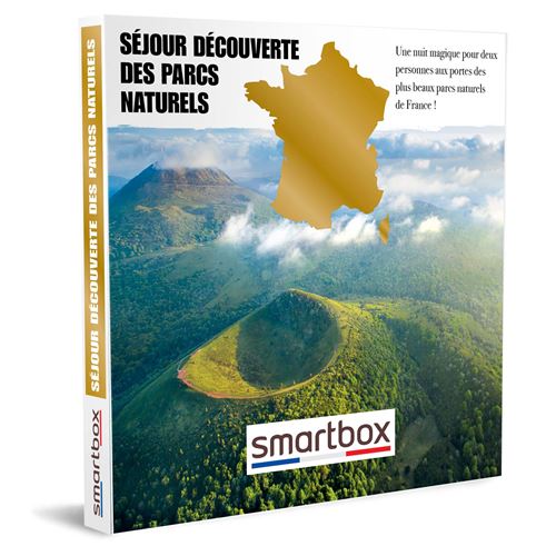 Coffret cadeau Smartbox Séjour découverte des parcs naturels