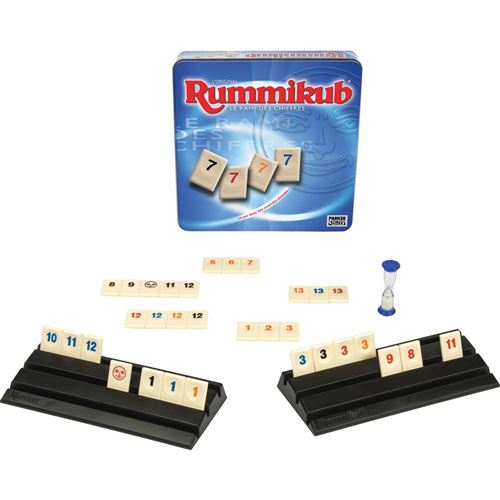 Jeu De Société Hasbro Rummikub Boîte Métal