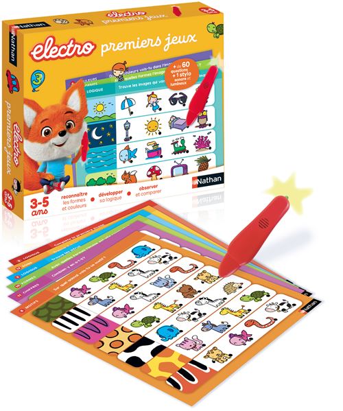 Nathan Multicolore Electro - Mes Premier Jeux