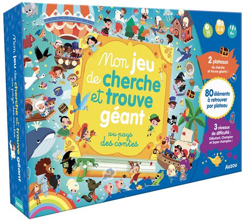 Jeu De Société Auzou Cherche Et Trouve Dans Les Contes