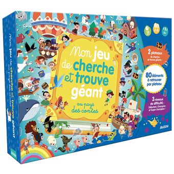 Jeu de société Auzou Cherche et trouve dans les contes
