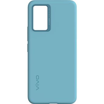 Coque en silicone pour Vivo V21 5G Bleu clair - 1
