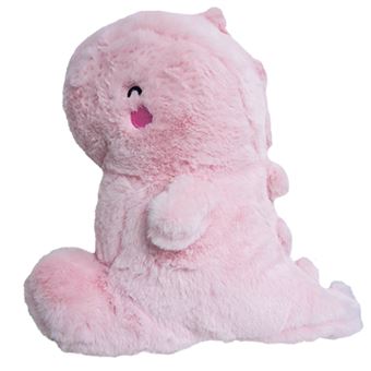 Animal en peluche Kenji Yabu Fluffy Dino Rose Animal en peluche