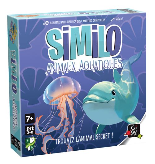 Jeu D'ambiance Gigamic Similo Animaux Aquatiques – Déductif Coopératif, 2-8 Joueurs - vue 6