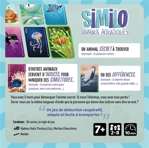 Gigamic Similo Animali Fantastici - Gioco Di Deduzione Cooperativo Per Tutta La Famiglia (Età 7+, 2+ Giocatori)