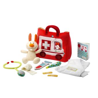 Petit Docteur Playset Centre Mé,dical Portatif sur Roues Jeux d