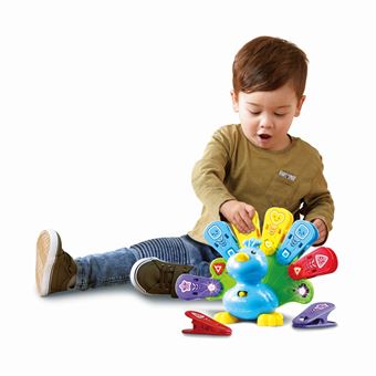 Jouet d'activité Vtech Baby Arc-en-ciel mon paon à merveilles