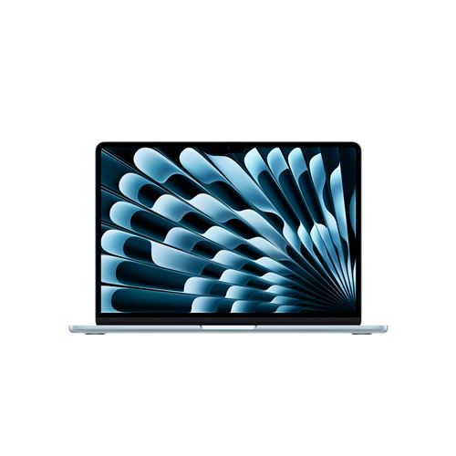 Apple MacBook Air 13 512 Go SSD 24 Go RAM Puce M4 CPU 10 cœurs GPU 10 cœurs Bleu Ciel