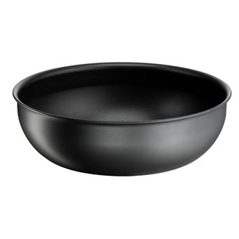 Poêle wok Tefal Ingenio La Recyclée L7597702 26 cm Noir