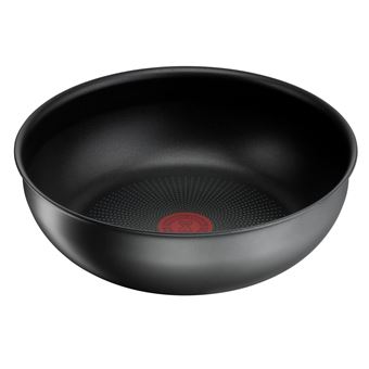 Poêle wok Tefal Ingenio La Recyclée L7597702 26 cm Noir