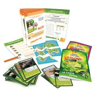 Jeu de cartes Bioviva Défis Nature Espace Opération camouflage