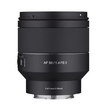 Objectif hybride Samyang AF 50 mm f/1,4 II pour Sony FE